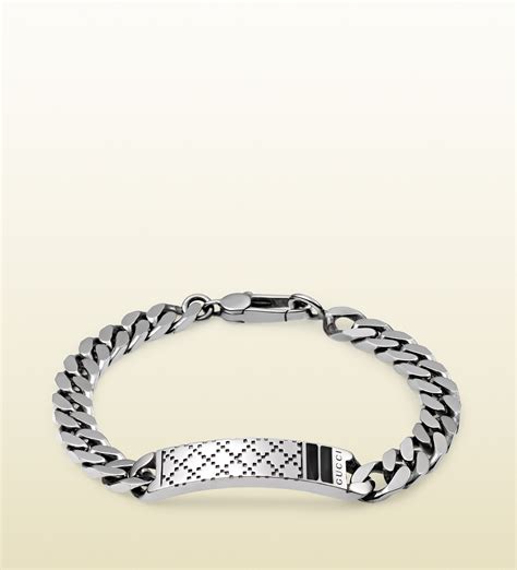 bijoux gucci homme|men's Gucci bracelet.